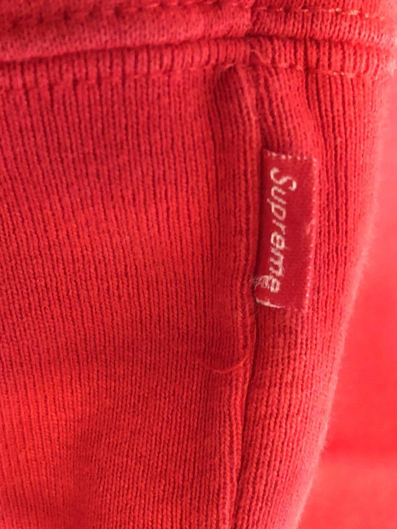SUPREME HYSTERIC GLAMOUR パーカー Lレッド