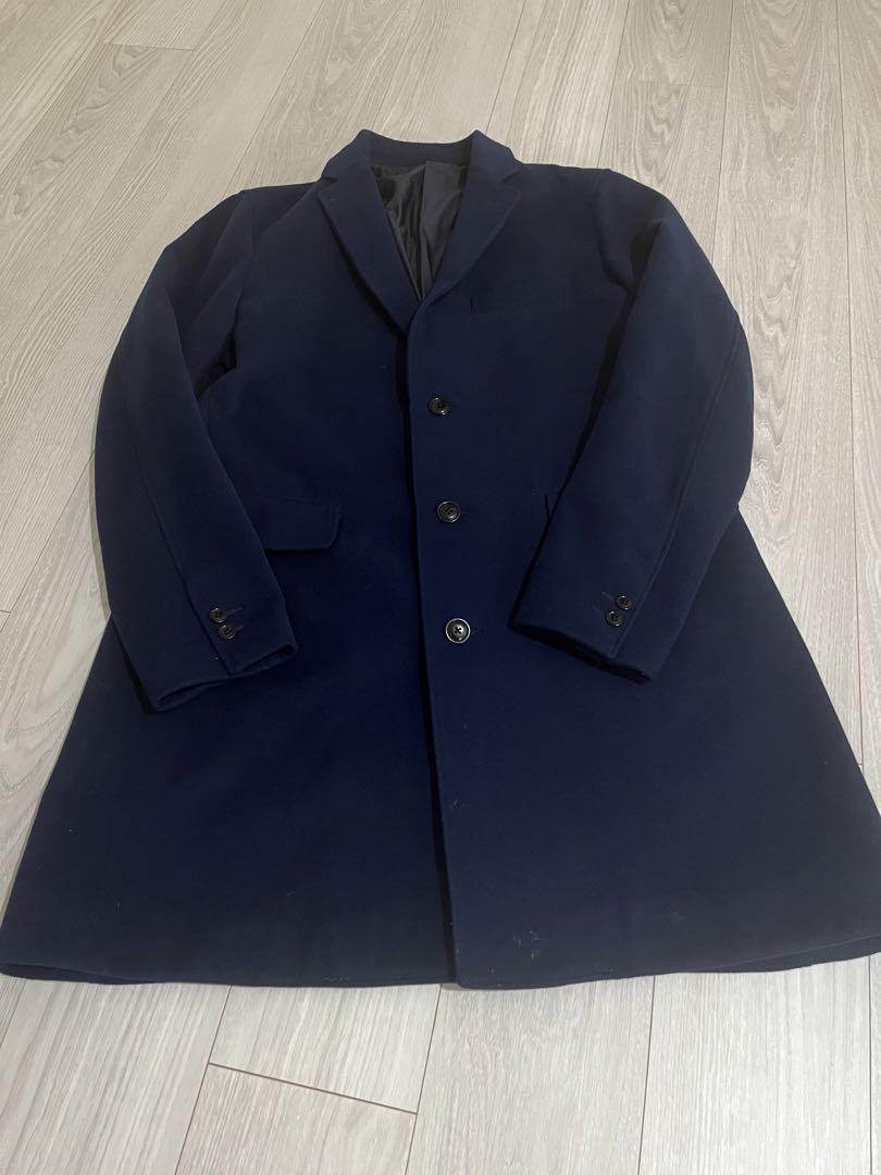 贅沢品 BEAMS チェスターコート 今季大人気ネイビー ジャケット・アウター