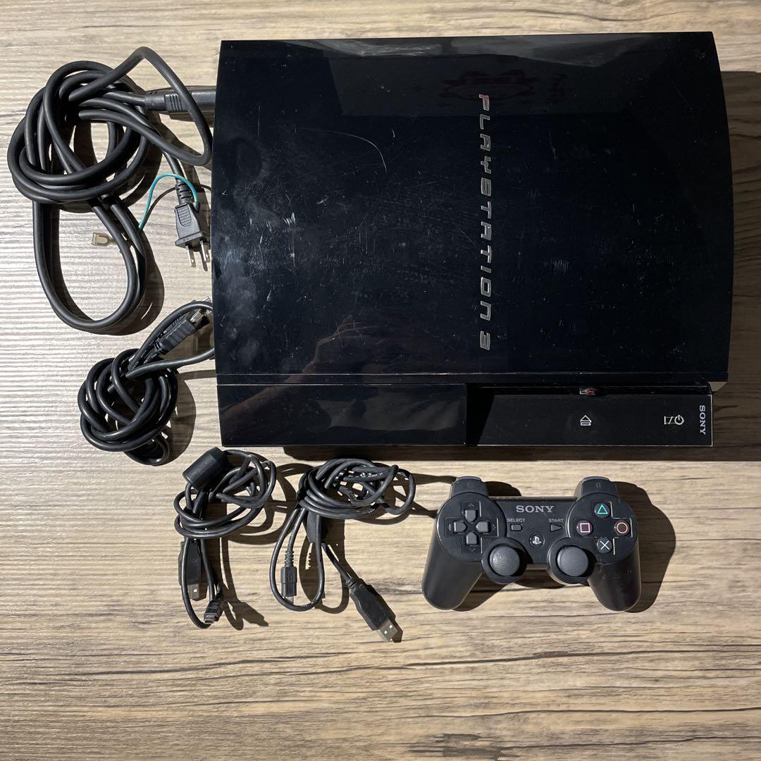 PlayStation 3 初期型 CECHB00 本体 コントローラー付き - メルカリ