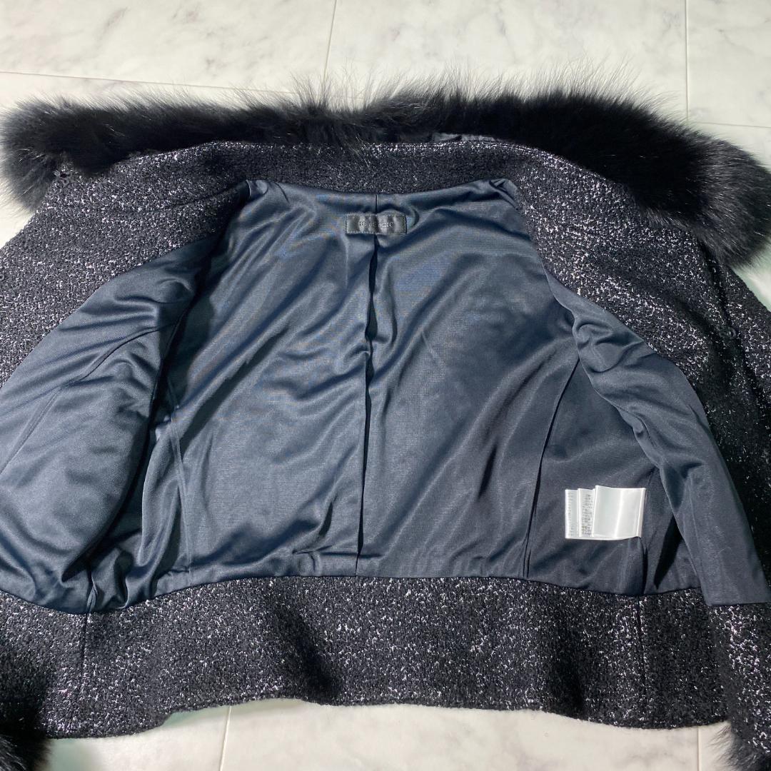TO BE CHICトゥービーシック ブルーフォックス ダウンコート 40