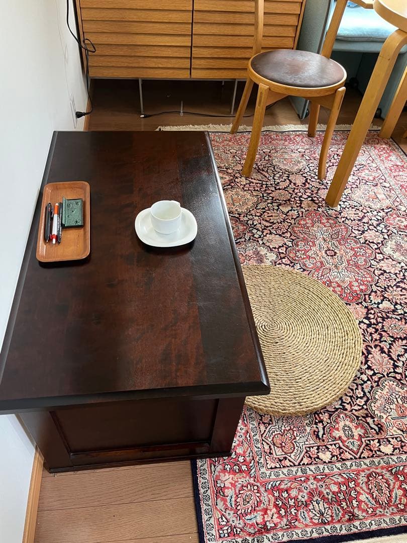 飛騨産業 北海道民芸家具 文机 和風 ローデスク ローテーブル