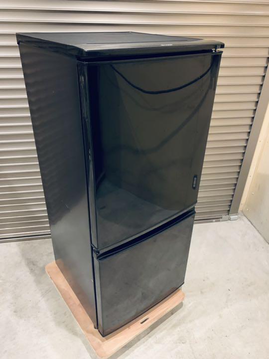 2700円 マート 格安 名古屋市近郊送料無料 SHARP 冷蔵庫SJ-D14A-B 2015年製