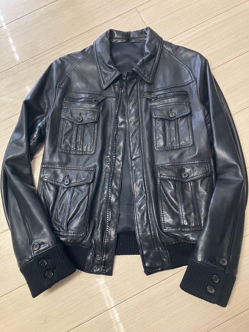 Dior Homme Archive 2006年FW 4ポケットラムレザーJK（Dior Men