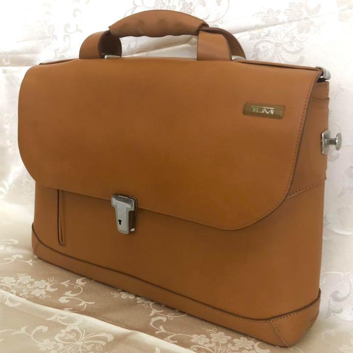 TUMI トゥミ 2950 ブリーフケース ショルダーバッグ キャメル