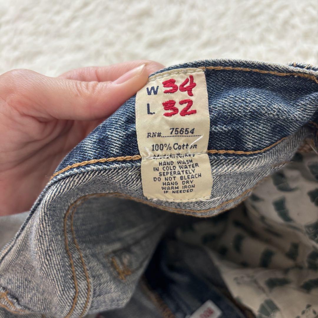 希少 EZRA FITCH アバクロ高級ラインヴィンテージ加工デニム