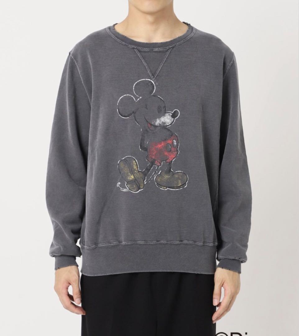 REMI RELIEF EDIFICE 別注Mickey Mouse スウェット