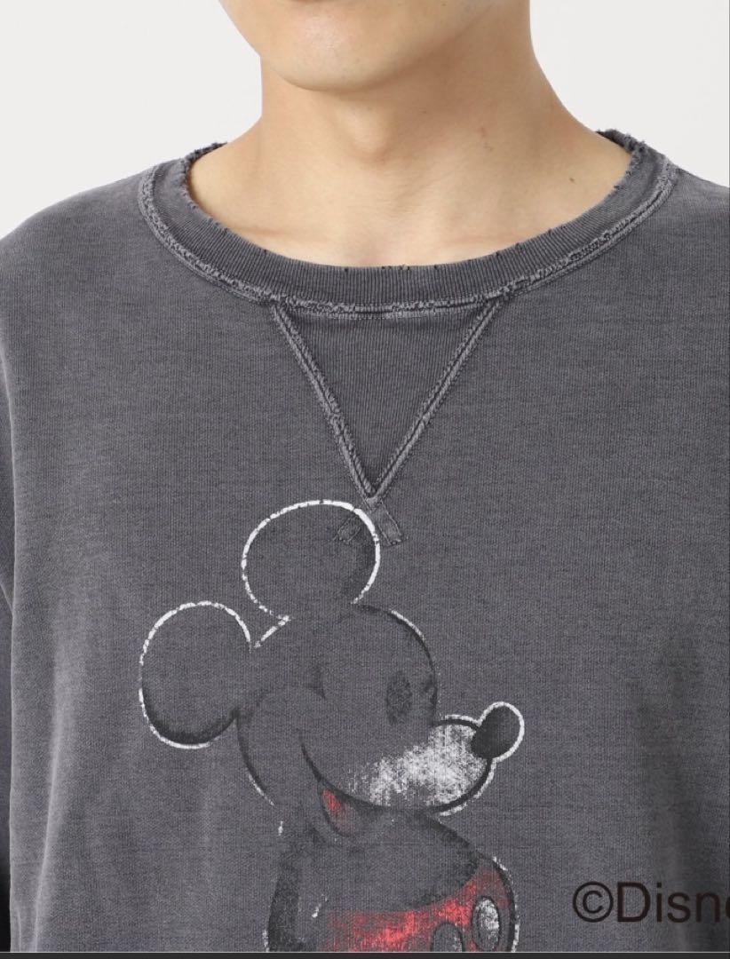 REMI RELIEF EDIFICE 別注Mickey Mouse スウェット