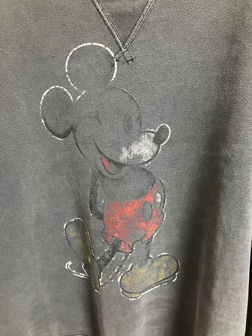 REMI RELIEF EDIFICE 別注Mickey Mouse スウェット