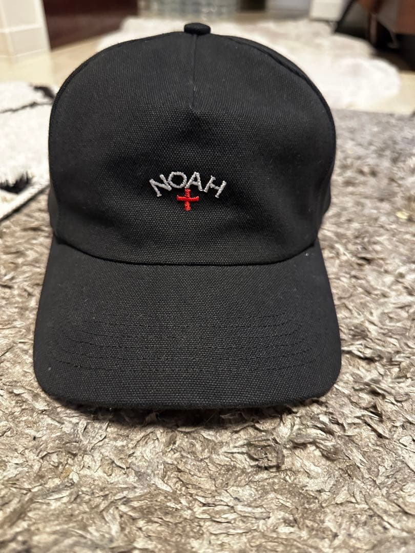Noahノア キャップ スナップバック 黒