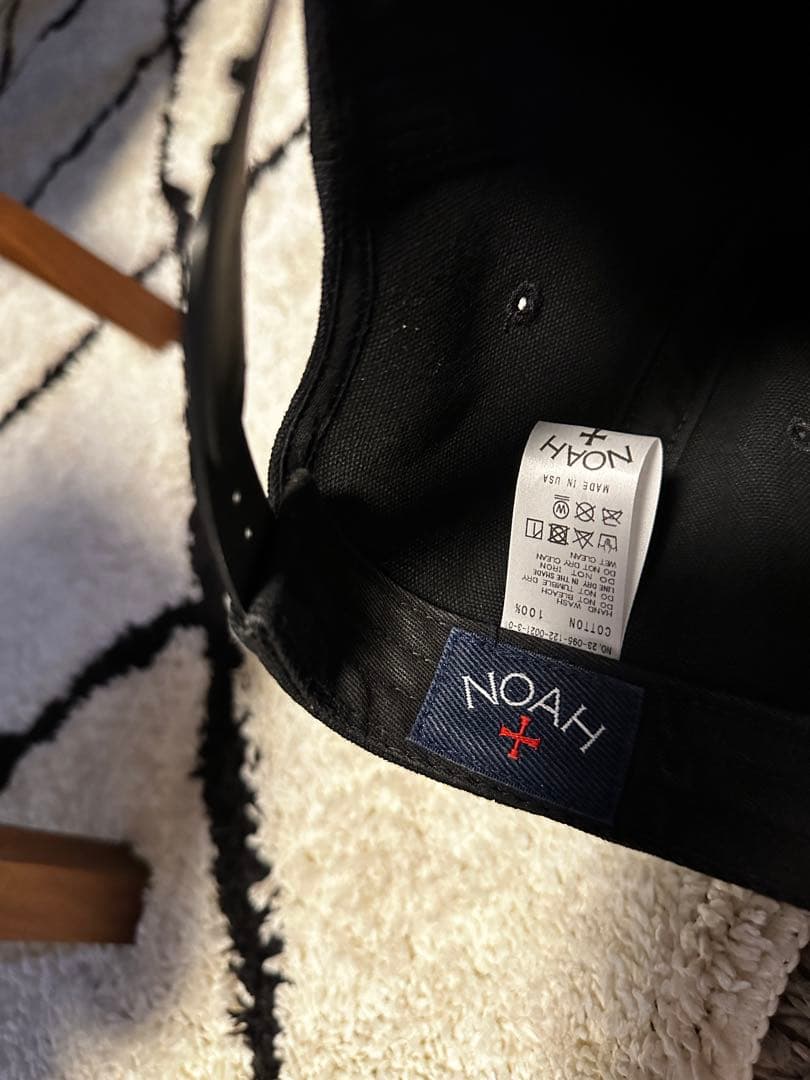 Noahノア キャップ スナップバック 黒 Noahノア 黒