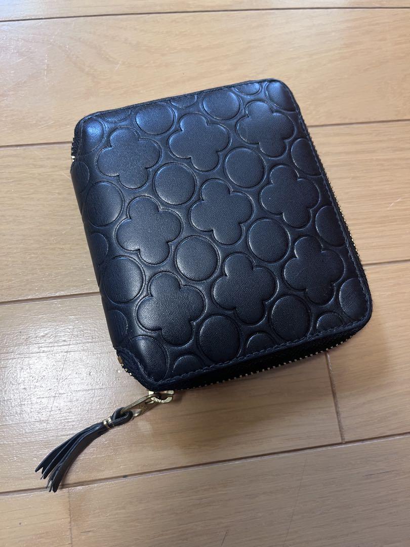 COMME DES GARCONS 財布 二つ折り財布 ブラック