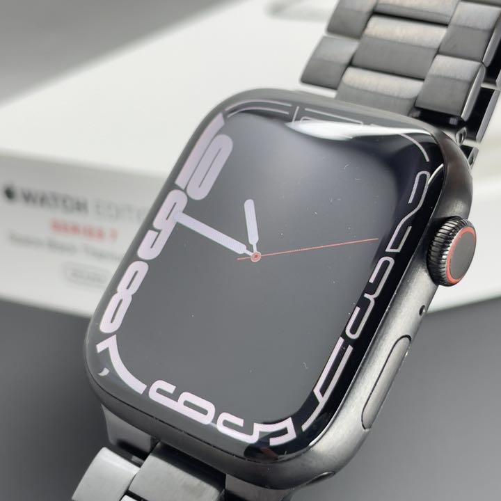 Apple Watch series7 チタン　アップルウォッチ　チタニウム