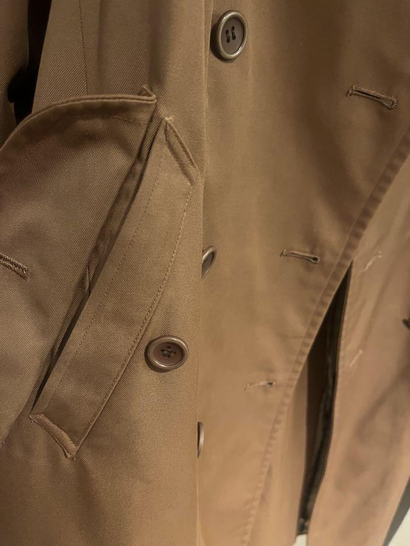 BURBERRY】バーバリー トレンチコート〈ブラウンM-L〉 レディース