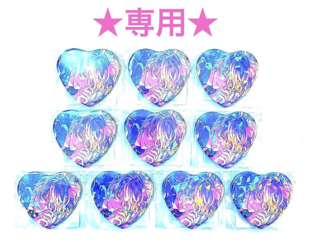 世界一初恋　ホログラム　ハート缶バッジ 低 価格 通販ゲーム・おもちゃ・グッズ - 世界一初恋 ハート缶
