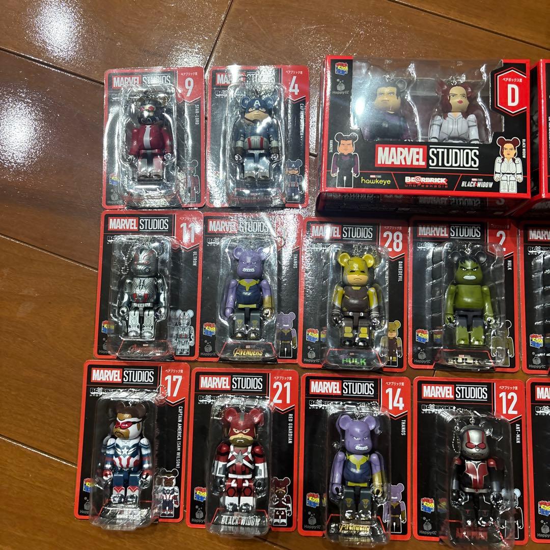 バラ売り可能MARVEL ベアブリック400% IRON MAN 一番くじ