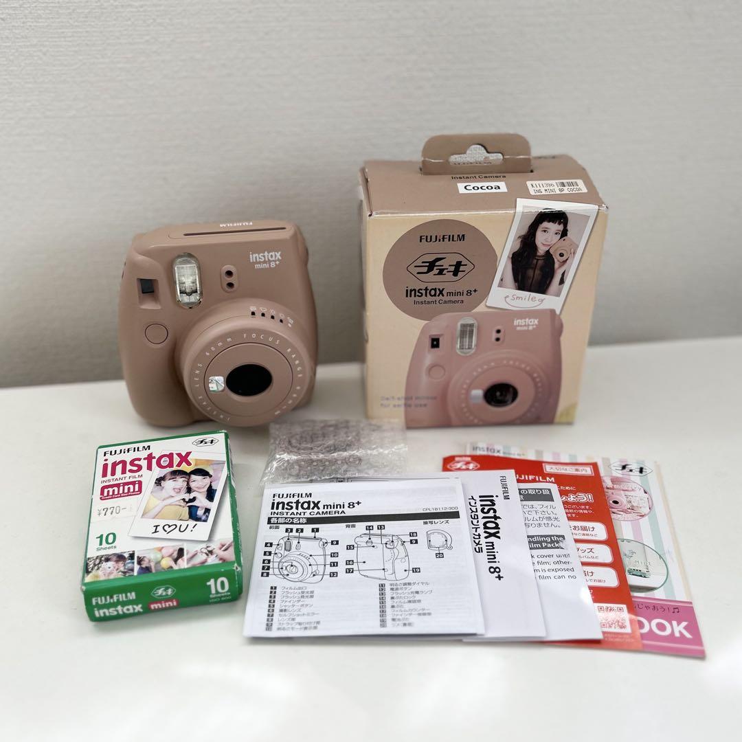 富士フィルム instax mini 8＋ インスタントカメラ チェキ 本体