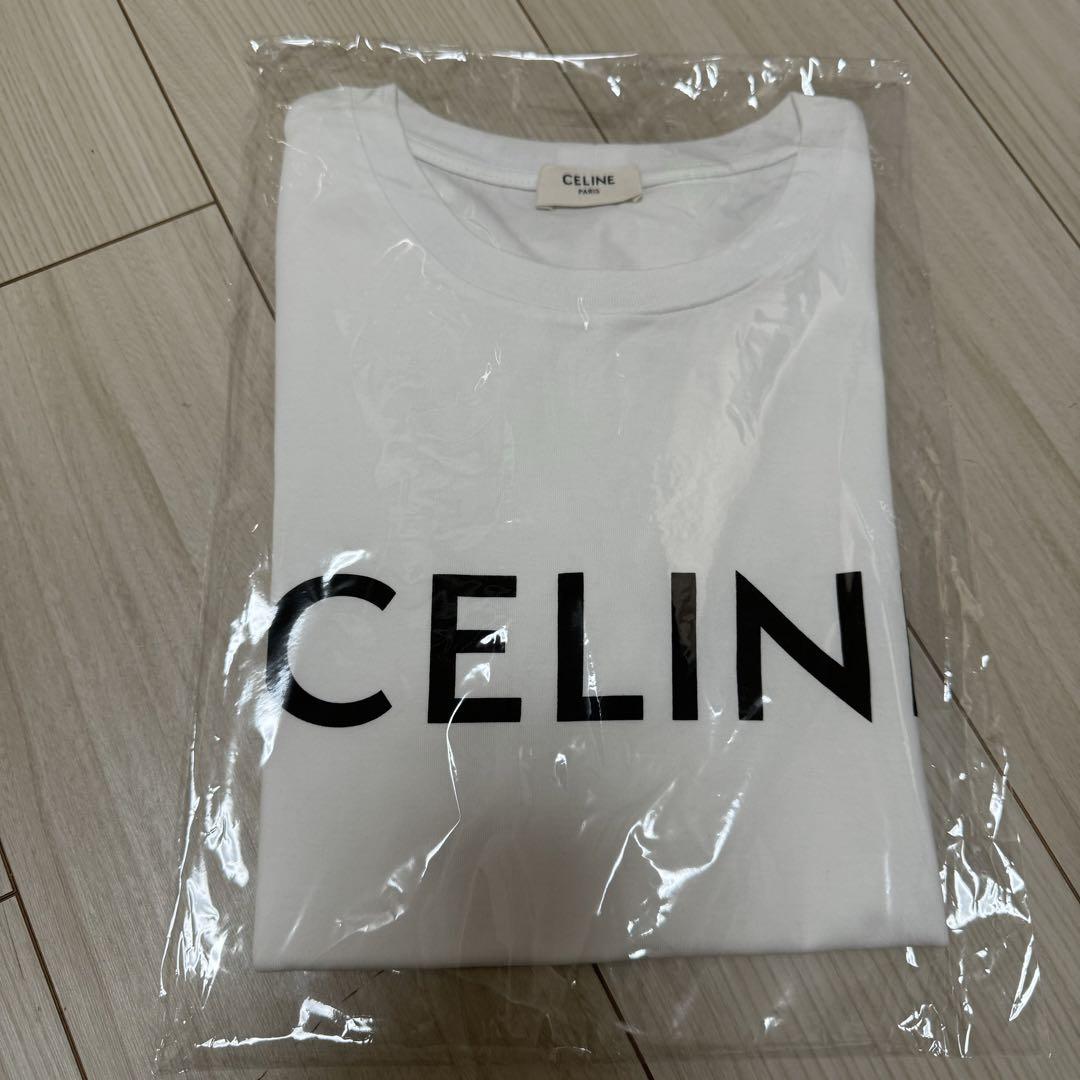 正規品　新品　セリーヌ　Tシャツ　XS ホワイト