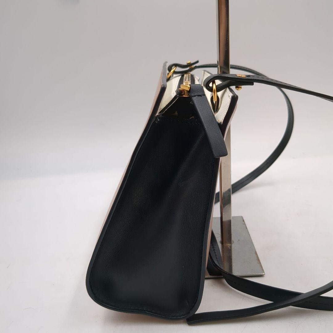 ☆美品 マルニ MARNI Law ロウ ショルダーバッグ バイカラー