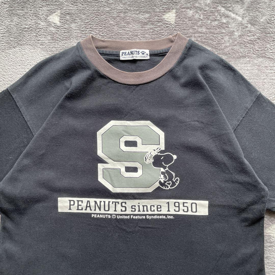 スヌーピー リンガーTシャツ