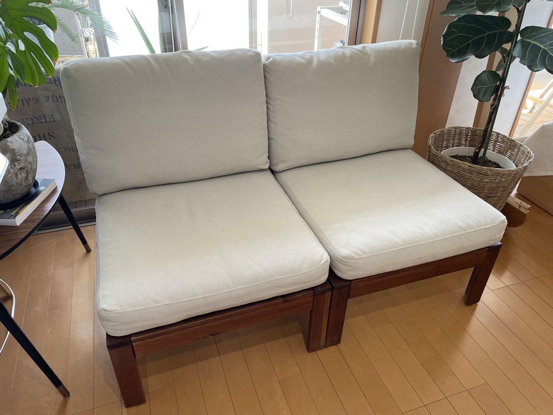 IKEA エップラローソファ2脚セット