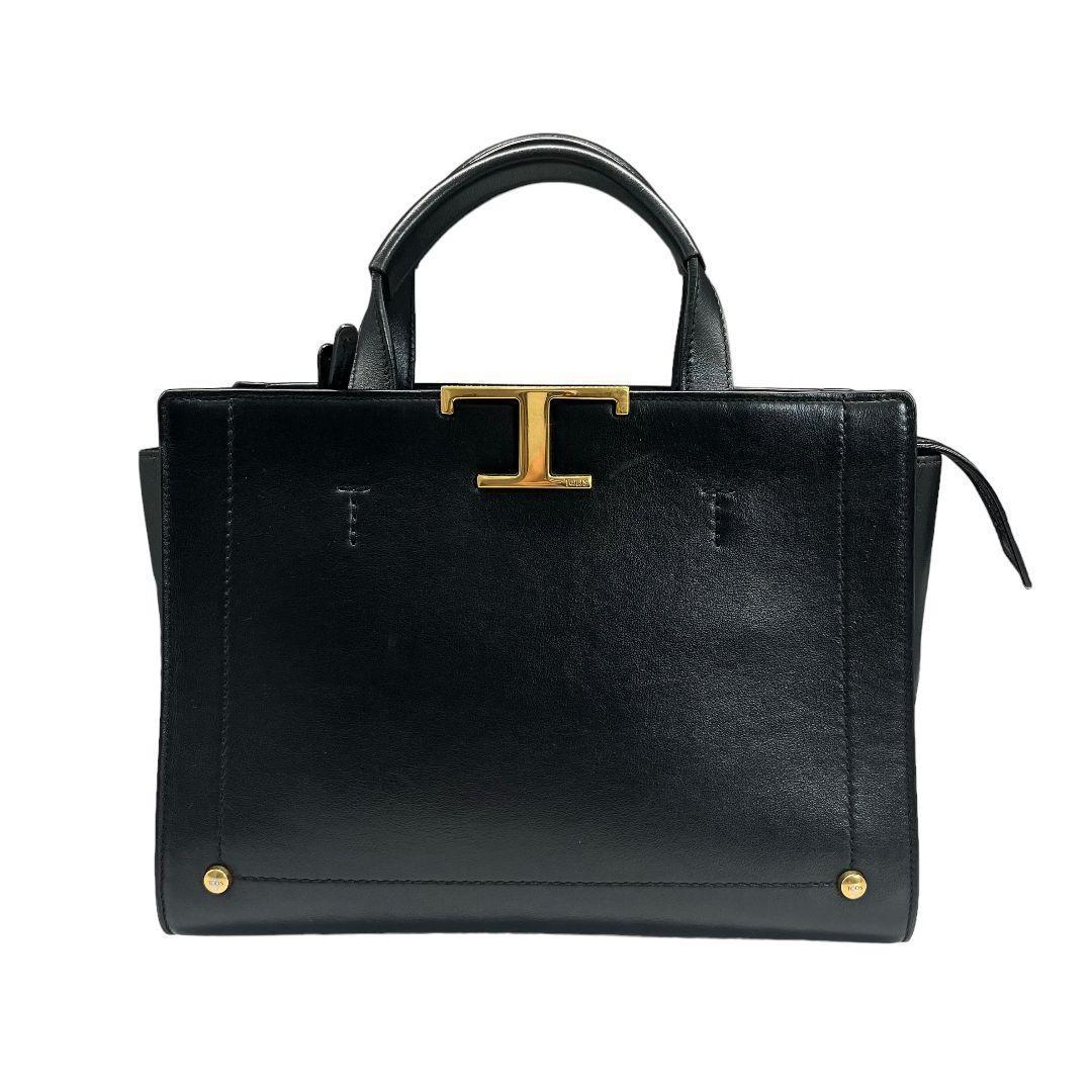 超美品 TOD'S トッズ タイムレス ショルダーバッグ ハンドバッグ