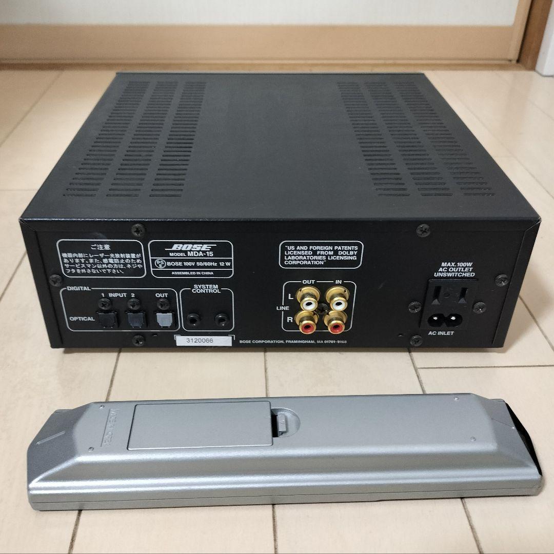 BOSE ポーズ MDA-15 MD レコーダー - メルカリ