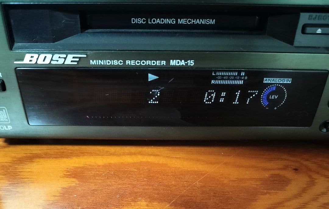 BOSE ポーズ MDA-15 MD レコーダー - メルカリ