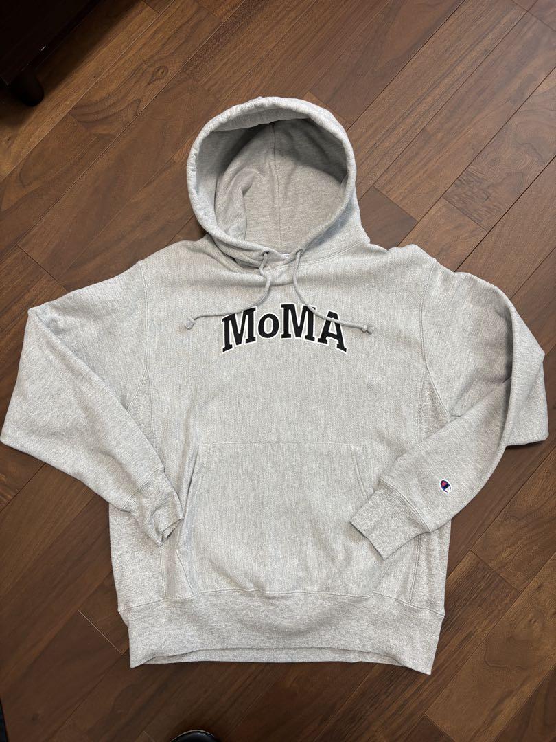 Champion MoMA パーカー グレー　M チャンピオン　モマ