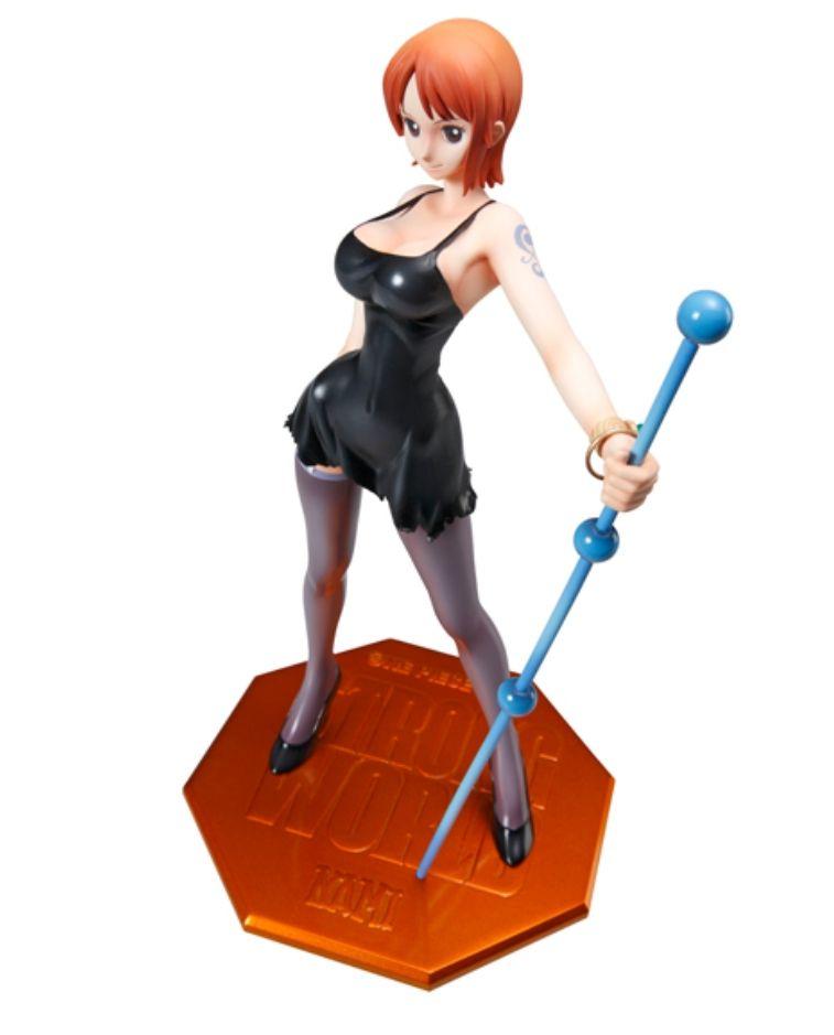 送料無料　新品未開封　ワンピース POP フィギュア　ストロングワールド ナミ Amazon.co.jp: Portrait.Of.Pirates ワンピース STRONG EDITION