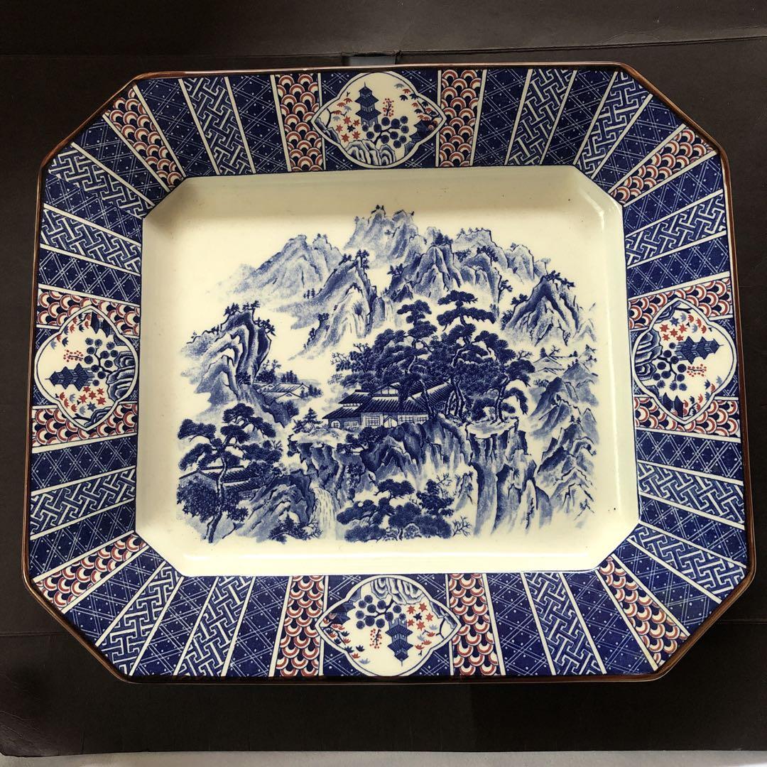 昭和レトロ大皿食器お皿和柄