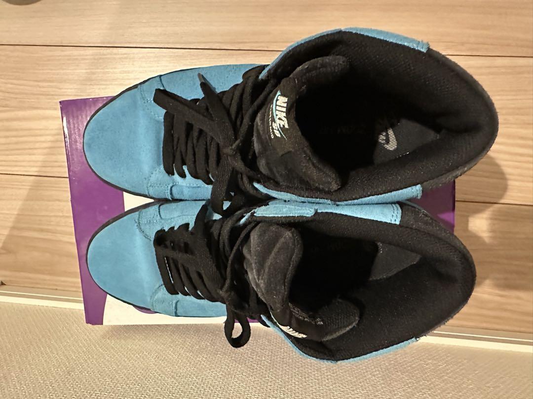 【信頼】 Blazer SB Nike Mid 青黒 スニーカー スケートボード