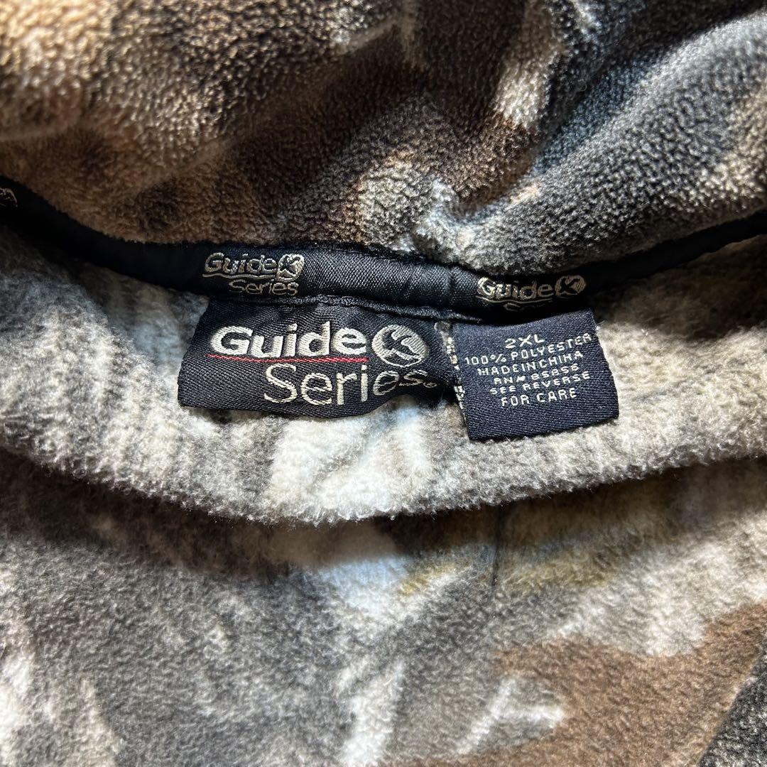 GUIDE X SERIES リアルツリーカモ フリースベスト 2XL アメカジ