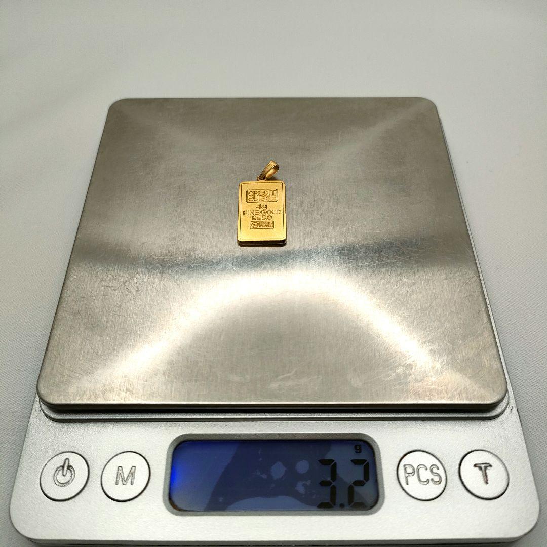 Credit Suisse プレート型ペンダントヘッド 遺品整理 K18GP
