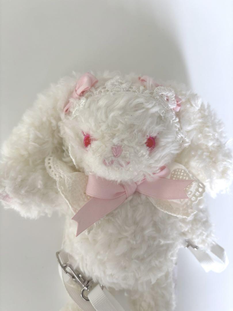 BABY, うさくみゃリュックミニミニ 白×白