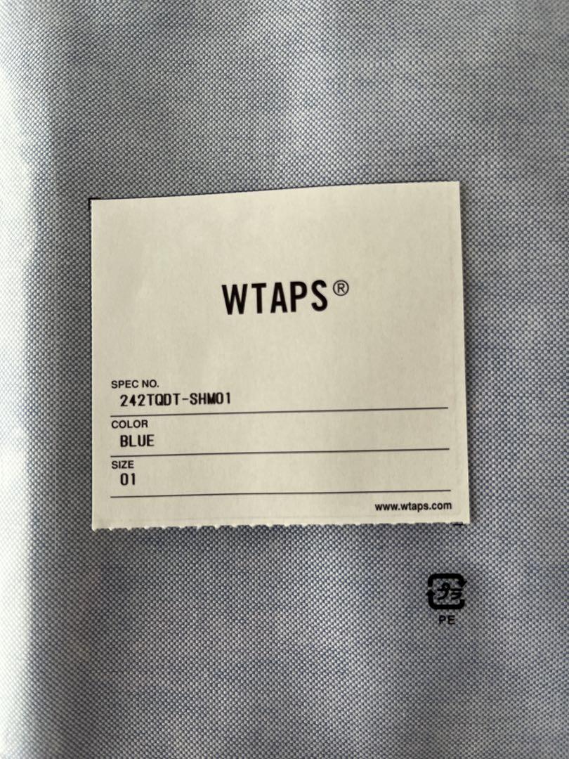 トップス wtaps 24AW BD 01  LS / COTTON. OXFORD