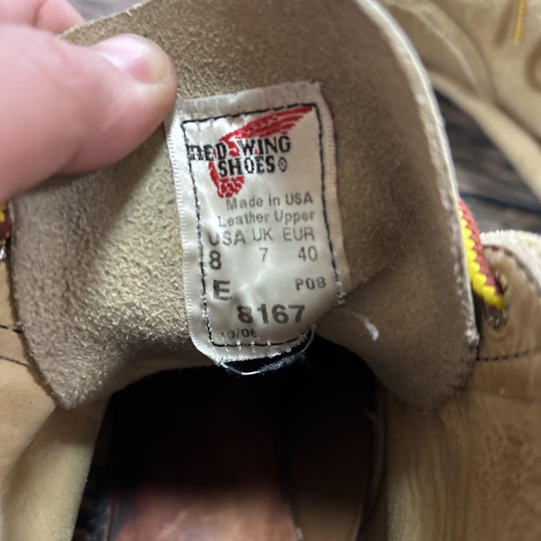 靴 REDWING / 8167 Irish Setter work boots