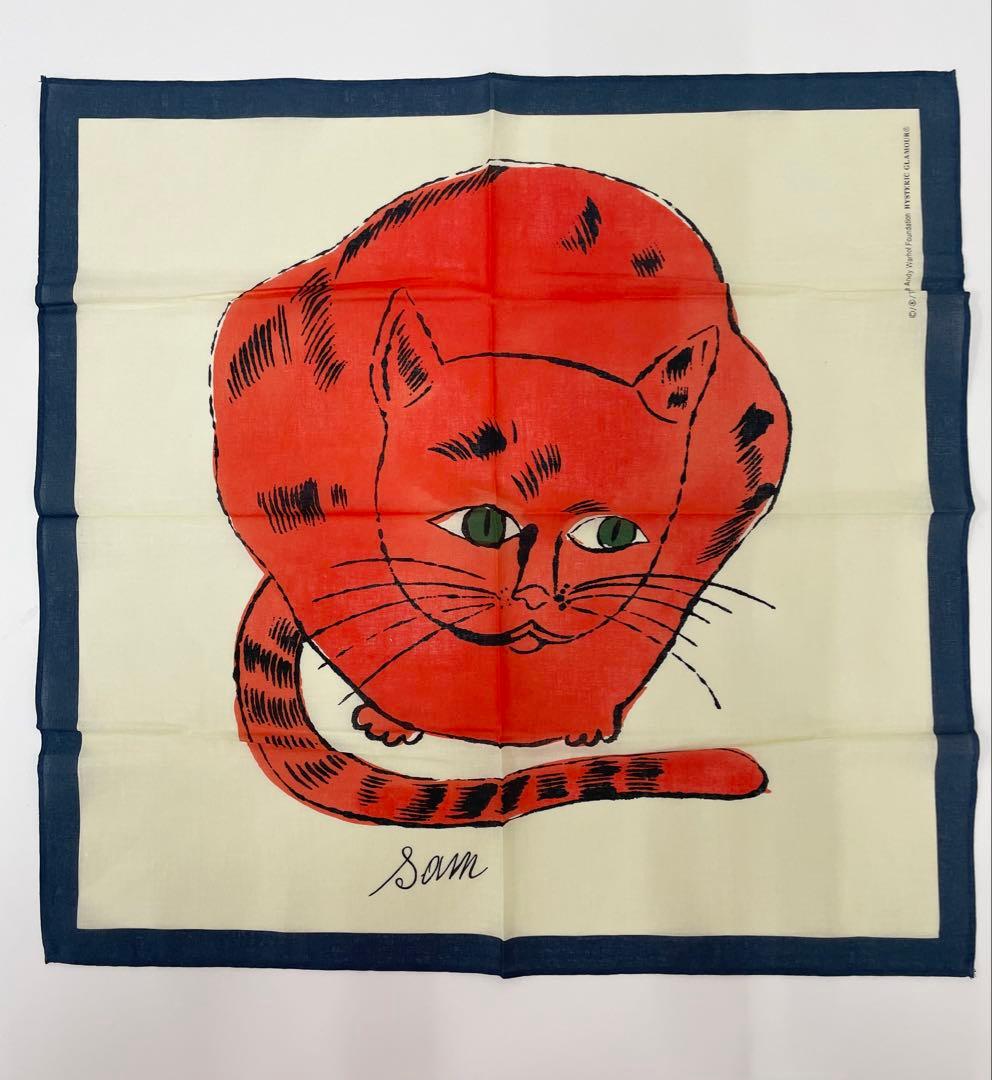 HYSTERIC GLAMOUR アンディウォーホル　バンダナ