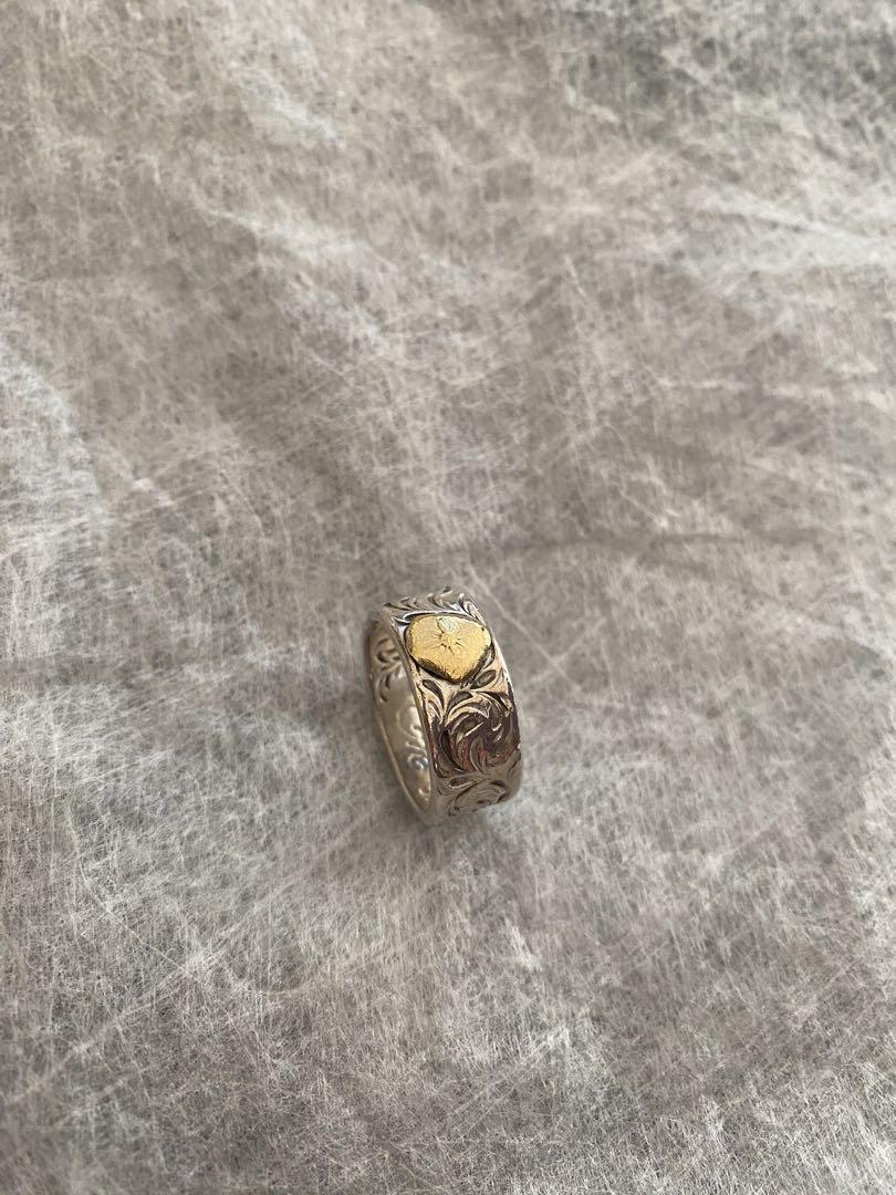 スタジオT&Y KARAKUSA Ring 24金　唐草リング