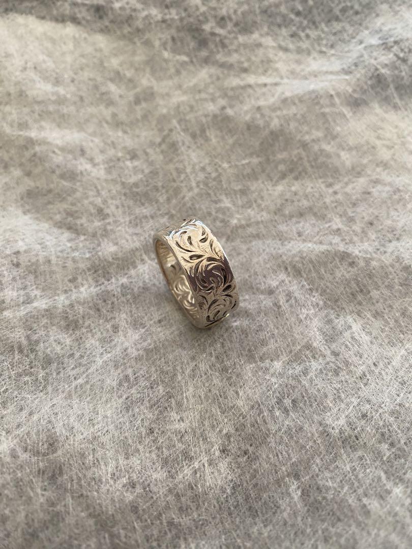 スタジオT&Y KARAKUSA Ring 24金　唐草リング