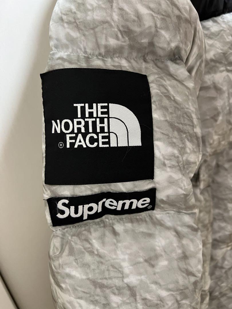 supreme ノースフェイス　紙ヌプシ　ダウン