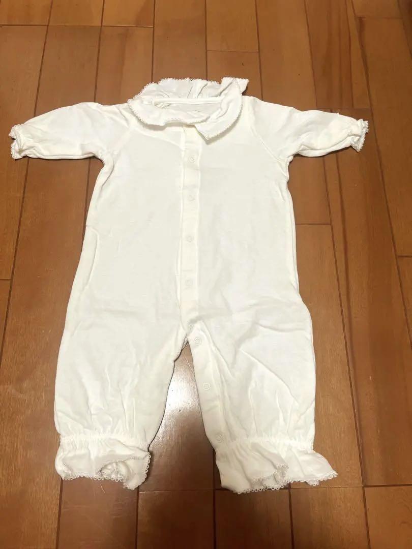 koページ♡【未使用】ロンパース、帽子、ケープ3点セット