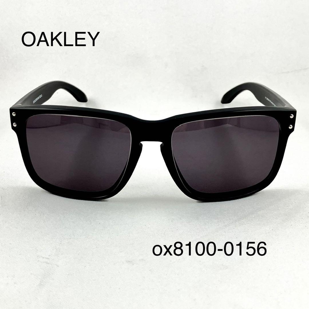 オークリーox8100F-01ダークグレーサングラスHOLBROOKホルブルック