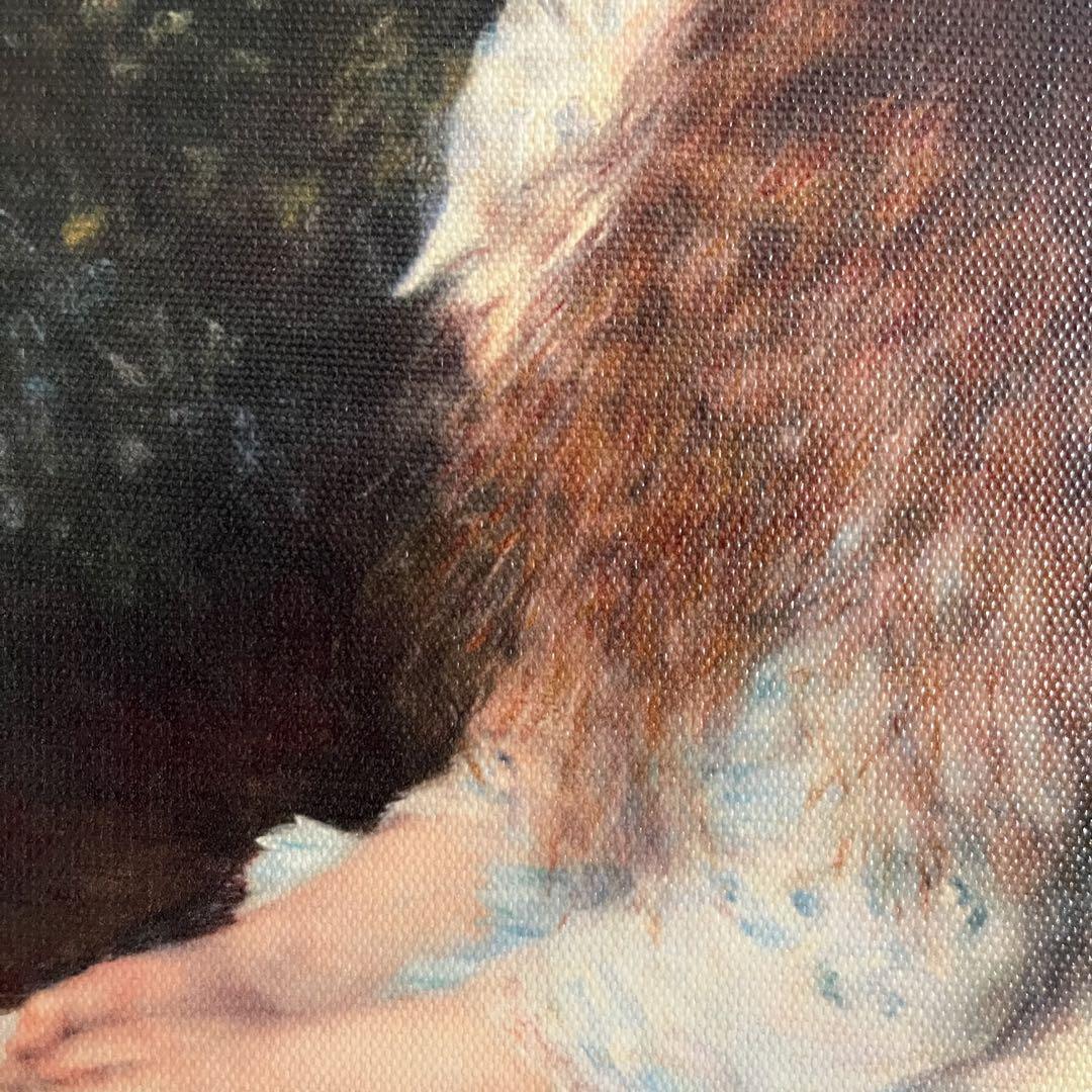 プリントアート ルノワール イレーヌ・カーン・ダンヴェール嬢 額縁付き 絵画