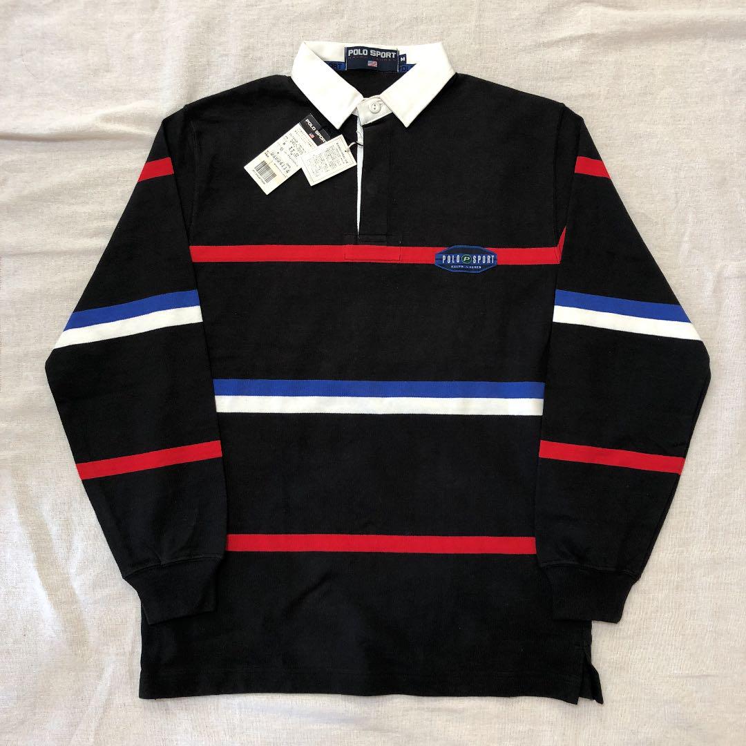 dunhill ウール 長袖ポロシャツ XL グレー メンズ
