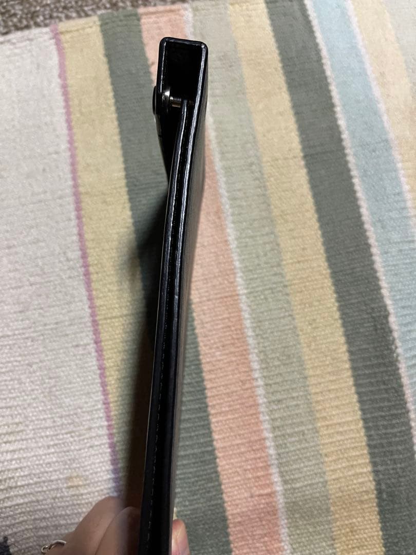 postalco スナップパッドA6黒色レザー やや難あり - メルカリ