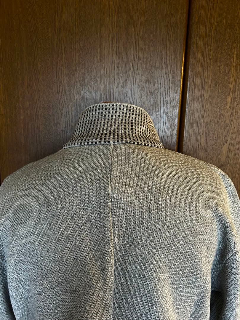 ALBARENA メンズ ニット テーラードジャケット 2つボタン ALBARENA メンズ ニット テーラードジャケット 2つボタン