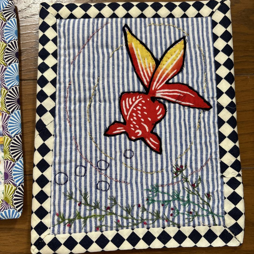 12点セット　パッチワーク　キルト　ミニタペストリー　ハンドメイド　アップリケ