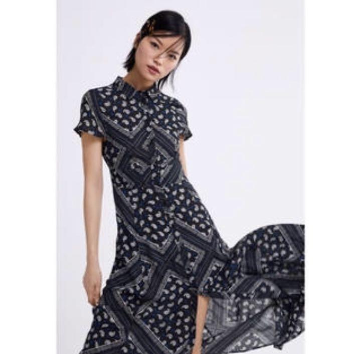 メルカリ Zara ペイズリー柄ワンピース ロングワンピース 6 000 中古や未使用のフリマ メルカリ Zara ペイズリー柄ワンピース ロングワンピース 6 000 中古や未使用のフリマ