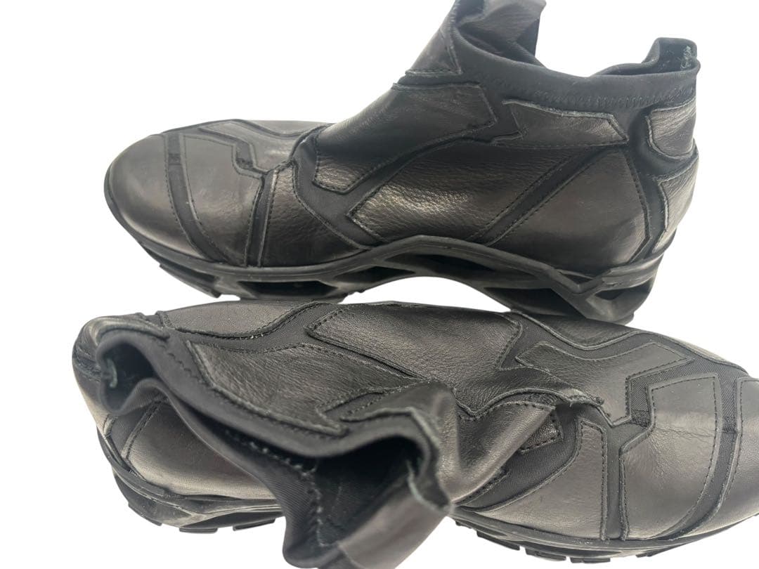 正規 CINZIA ARAIA チンツィア アライア ウェッジ ソール レザー ヒール サンダル 灰 グレー系 サイズ38 MADE IN ITALY 本物 702J CINZIA ARAIA フロントジップスニーカー サイズ44 CINZIA ARAIA