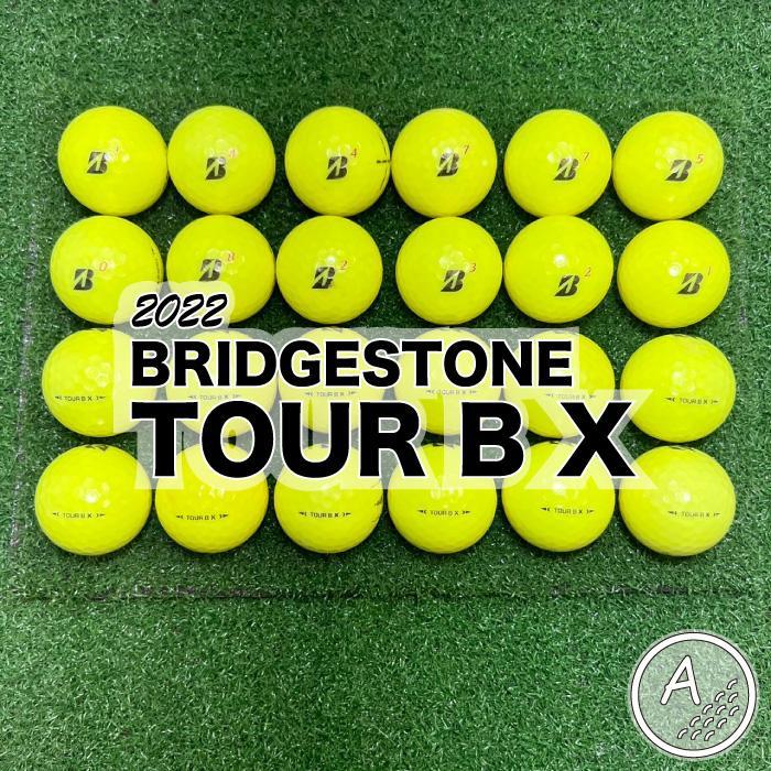 【A32】 ブリヂストンTOURBX 黄 22年 ロストボール 24球